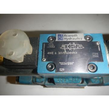 Rexroth 4WEH10W44/6EG24N9ETSDK24L Hydraulic Valve