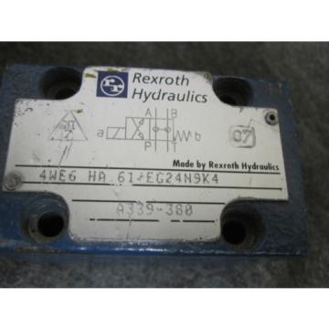 NEW REXROTH DIRECTIONAL VALVE # 4WE6-HA-61/EG24N9K4