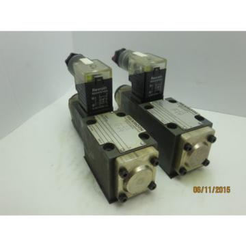 2 Rexroth Valves - 4WE6D52/N5Zl *USED*