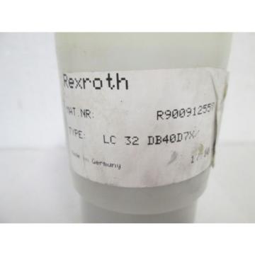 NEW Rexroth R900912557 2-Way Cartridge Valve w/o Control Cover (LC 32 DB40D7X/)