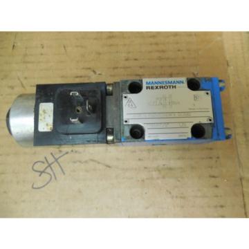 Rexroth Mannesmann Hydraulic Valve 4WE 6 D53/CG24K4 SO582 Used