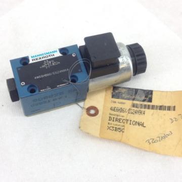 NEW! REXROTH 4WE6HB6X / EG24N9K4 DIRECTIONAL CONTROL VALVE  FAST SHIP!!! (H152)