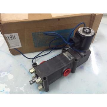 REXROTH  PD400031-1400 1/2&#034;  Pilotir 3 port Solenoid Valve 1/2 in, 120 v AC