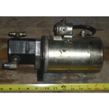 Time Manufacturing/ Fenner Hydraulic P/N550071. 1787*AC 12 VDC Pump