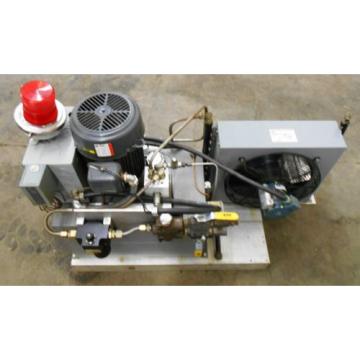 HALDEX HYDRAULIC W/ 5HP DAYTON MODEL 667420 MOTOR, AND 4F357 HEAT EXCHANGER Pump