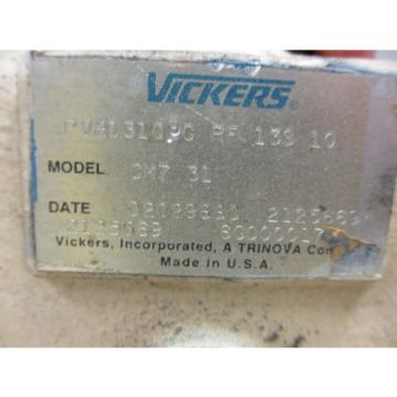 Vickers PVH131QPC RF 13S 10 CM7 31 Hydraulic  Pump