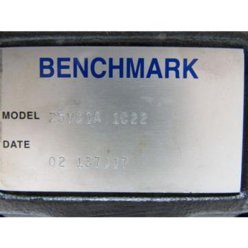 Benchmark/Vickers 25V21A1C22 Rebuilt Hydraulic Single Vane 7/8&#034; Shaft Pump