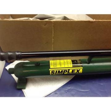 Simplex P41 Hand Single Stage 10,000 PSI Pump