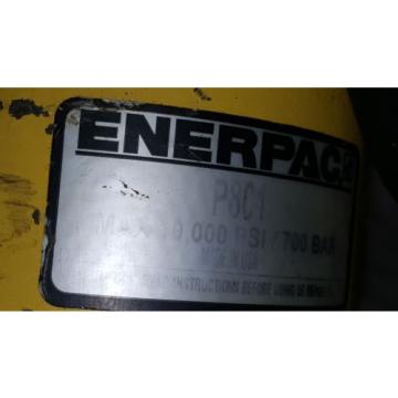 Enerpac P801 2 Speed Hand 10,000 Psi 249 Cu In   76326 Pump