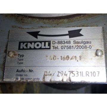Knoll Coolant w/ Motor ST 80S2, T40160/11 Pump