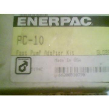 ENERPAC PC10 FOOT ADAPTOR KIT Pump