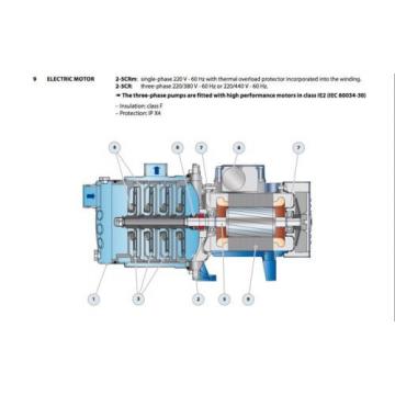 Pedrollo 0.75HP MultiStage Centrifugal  3CRm100N  HABLAMOS ESPANOL Pump