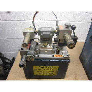 BROWN &amp; SHARPE MFG SERIES PRESSURE REDUCING HYDRAULIC 10,000 PSI TO 4,000  Pump