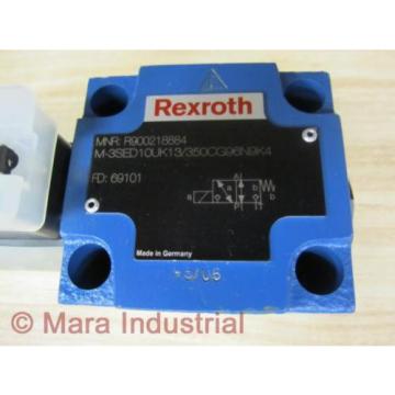 Rexroth Bosch R900218884 Valve M-3SED10UK13/350CG96N9K4 - New No Box