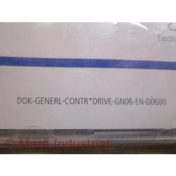 Rexroth Indramat GN06-EN-D0600 Software CD For Control &amp; Drive Systems