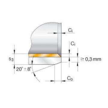 Flanged bushes - EGF10070-E40-B