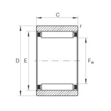 Needle roller bearings - RNAO30X40X17-XL