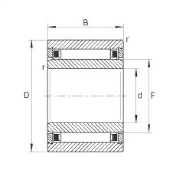 Needle roller bearings - NKI6/16-TV-XL