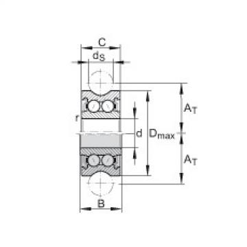 Track rollers with profiled outer ring - LFR50/5-4-2Z