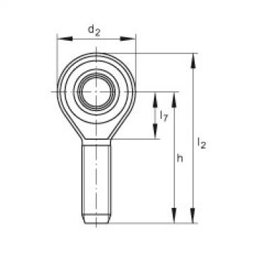 Rod ends - GAKSL12-PS