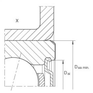 Angular contact ball bearing units - ZKLR1244-2RS