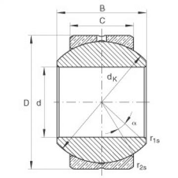 Radial spherical plain bearings - GE10-PB