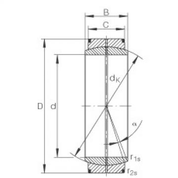 Radial spherical plain bearings - GE460-DO