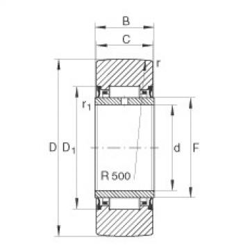 Yoke type track rollers - NA2202-2RSR