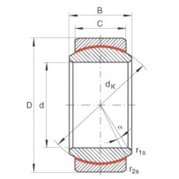 Radial spherical plain bearings - GE25-UK