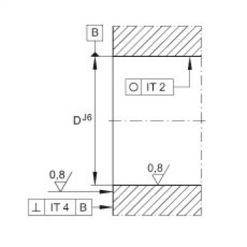 Angular contact ball bearing units - ZKLFA0640-2RS