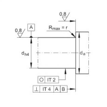 Axial angular contact ball bearings - ZKLN2557-2RS-2AP-XL