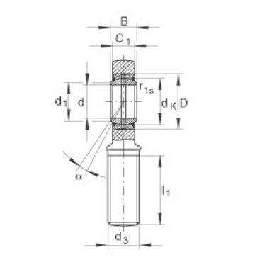 Rod ends - GAL50-DO-2RS