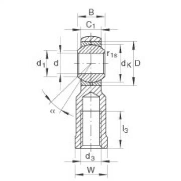 Rod ends - GIKL10-PB