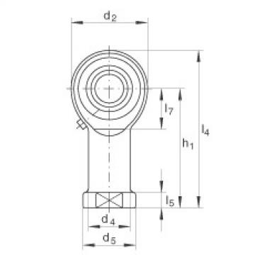 Rod ends - GIKL16-PB