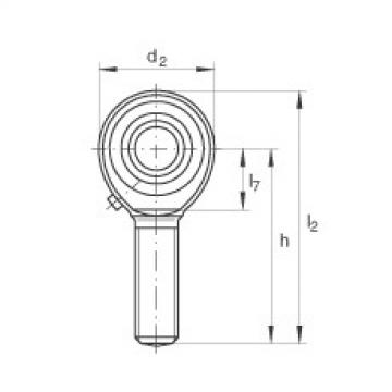 Rod ends - GAKR12-PB