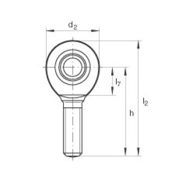 Rod ends - GAL15-UK