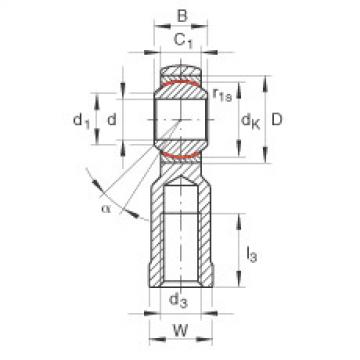 Rod ends - GIKL12-PW