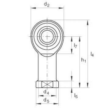 Rod ends - GIKL12-PW