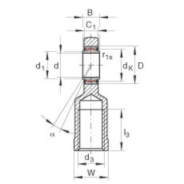 Rod ends - GIL45-UK-2RS