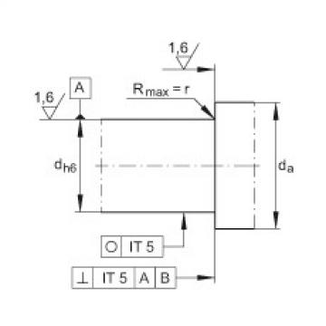 Axial angular contact ball bearings - ZKLF1762-2RS-PE