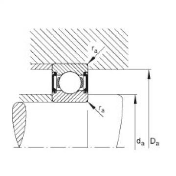 Deep groove ball bearings - 6004-C-2BRS