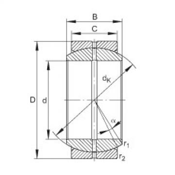 Radial spherical plain bearings - GE120-DO