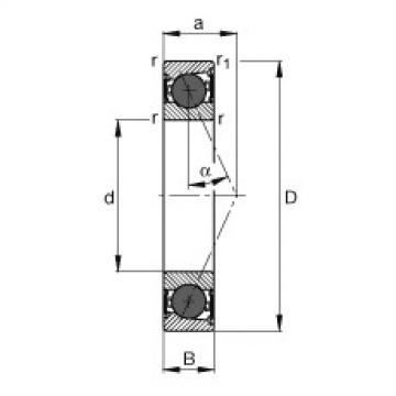 Spindle bearings - HCB7001-E-2RSD-T-P4S