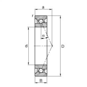 Spindle bearings - HS7003-E-T-P4S