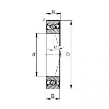 Spindle bearings - HCS71909-C-T-P4S