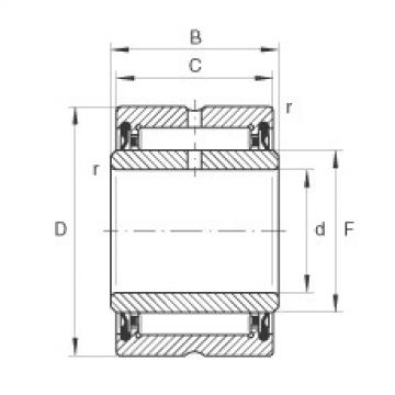 Needle roller bearings - NA4900-2RSR-XL