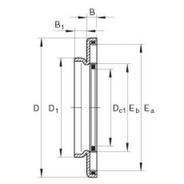 Axial needle roller bearings - AXW12