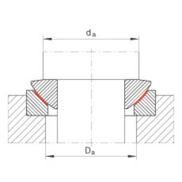 Axial spherical plain bearings - GE10-AW