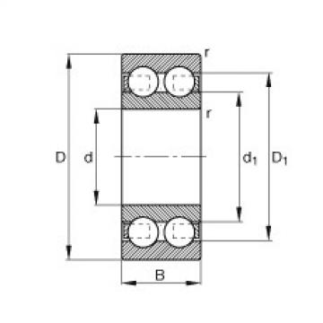 Deep groove ball bearings - 4200-B-TVH