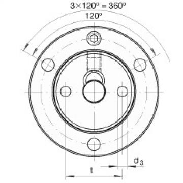 Axial conical thrust cage needle roller bearings - ZAXFM1555